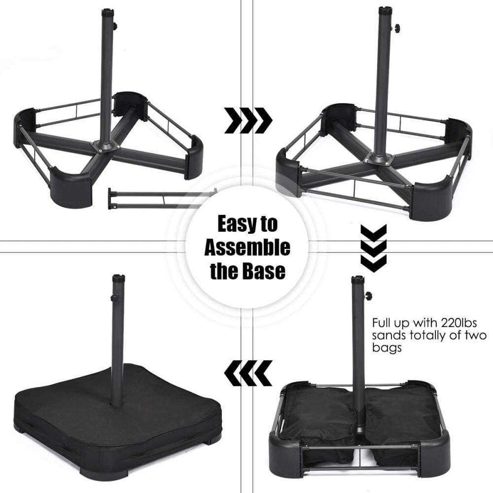 Double Sided Solar Umbrella - Last day!