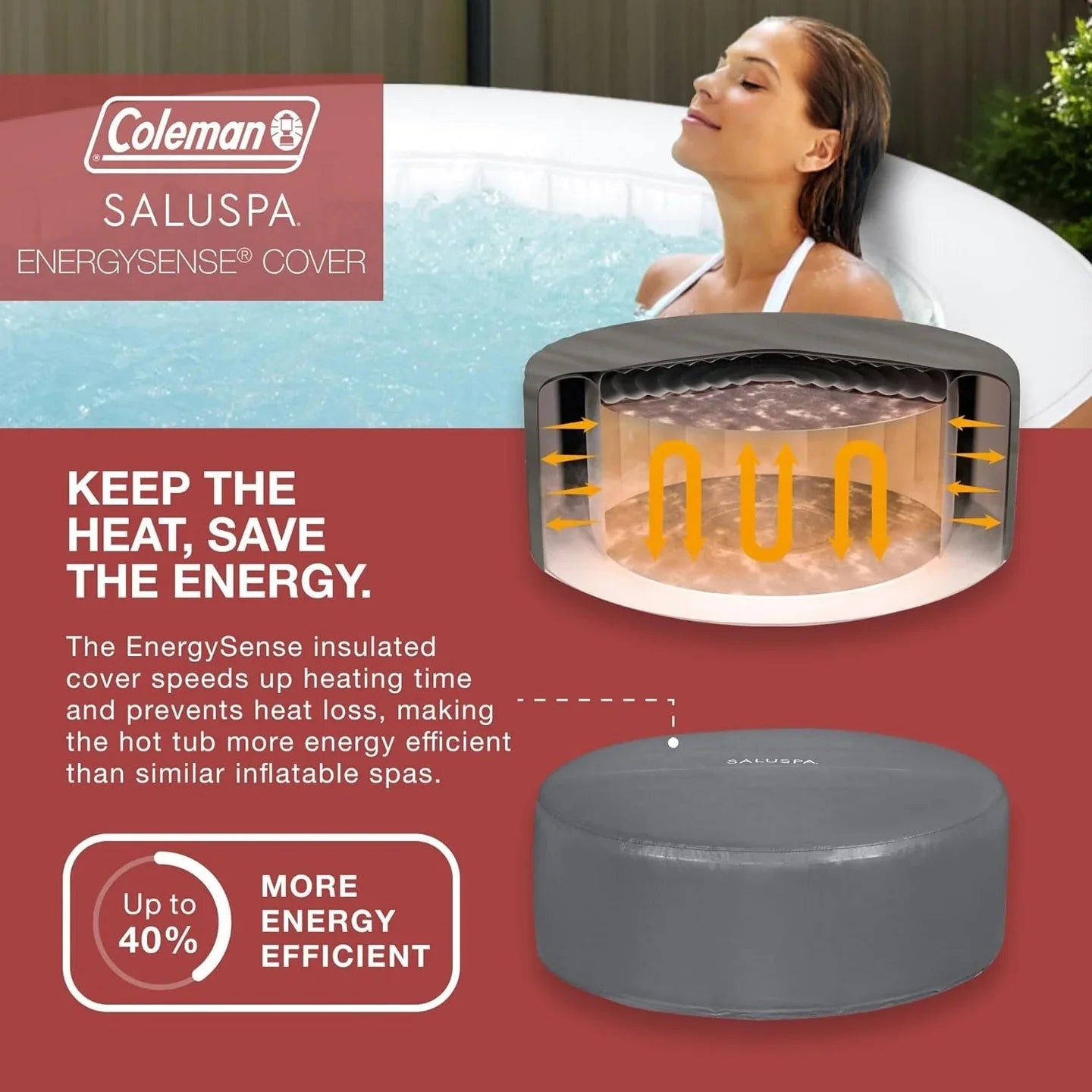 Luxury Inflatable Round Outdoor Spa