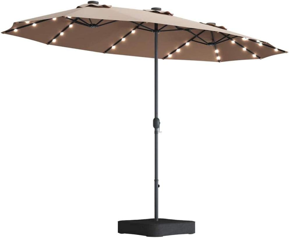 Double Sided Solar Umbrella