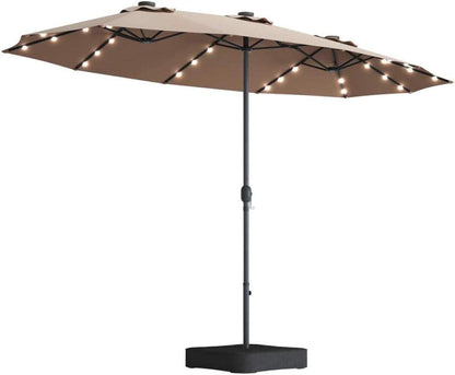 Double Sided Solar Umbrella