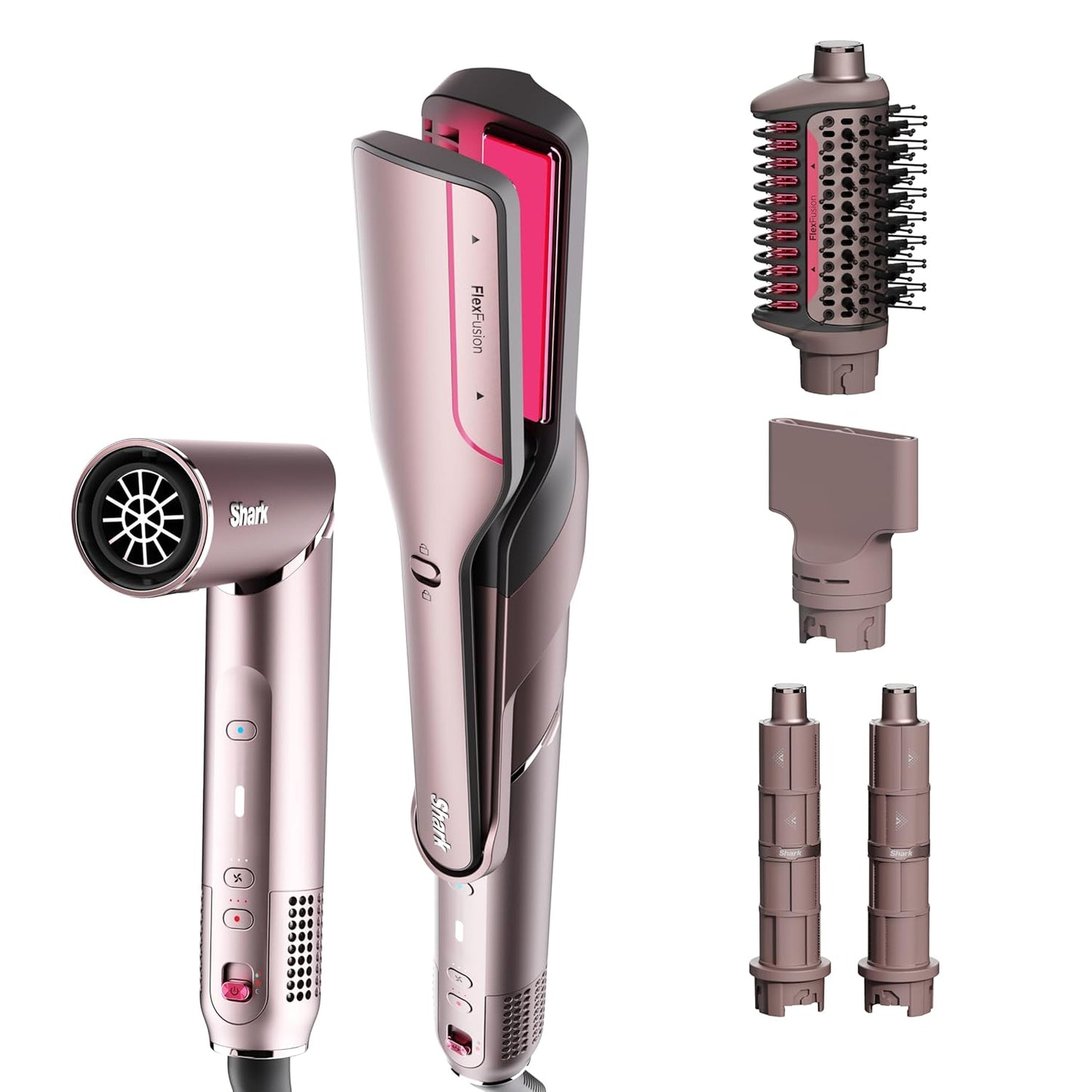 Shark FlexFusion Hair Straightener & Powerful Hair Dryer