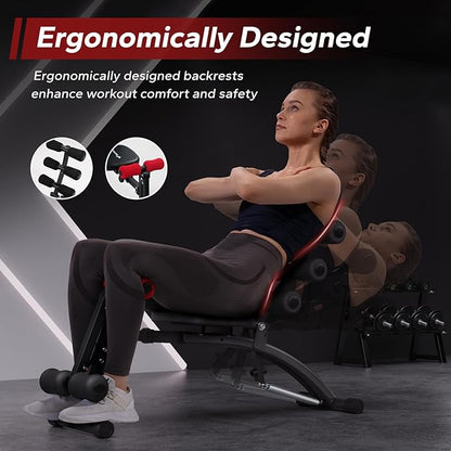 Merach® | Multi-Functional Adjustable Ab Trainer