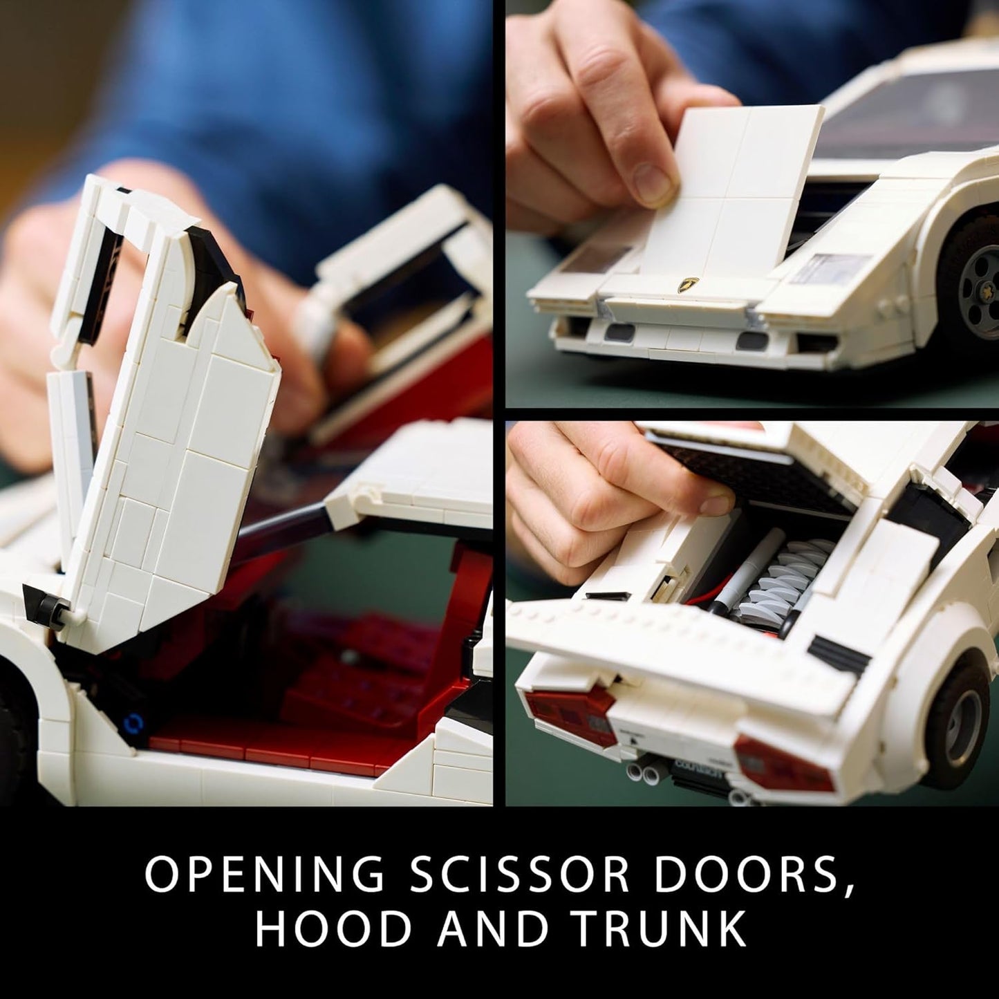 Lamborghini Countach 5000 Quattrovalvole — Build It Yourself Kit