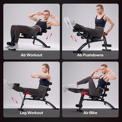 Merach® | Multi-Functional Adjustable Ab Trainer