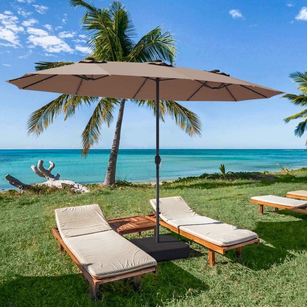 Double Sided Solar Umbrella