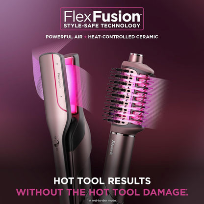 Shark FlexFusion Hair Straightener & Powerful Hair Dryer