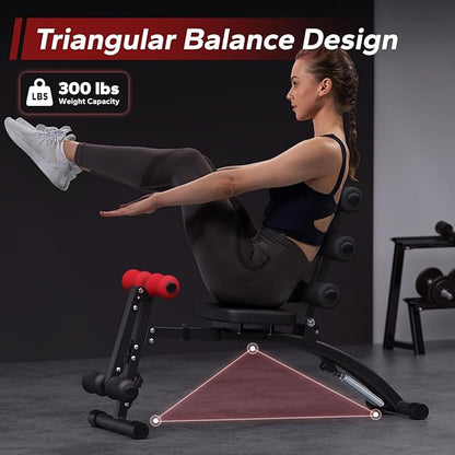 Merach® | Multi-Functional Adjustable Ab Trainer