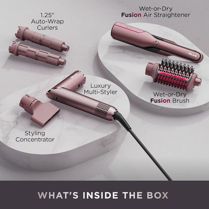 Shark FlexFusion Hair Straightener & Powerful Hair Dryer
