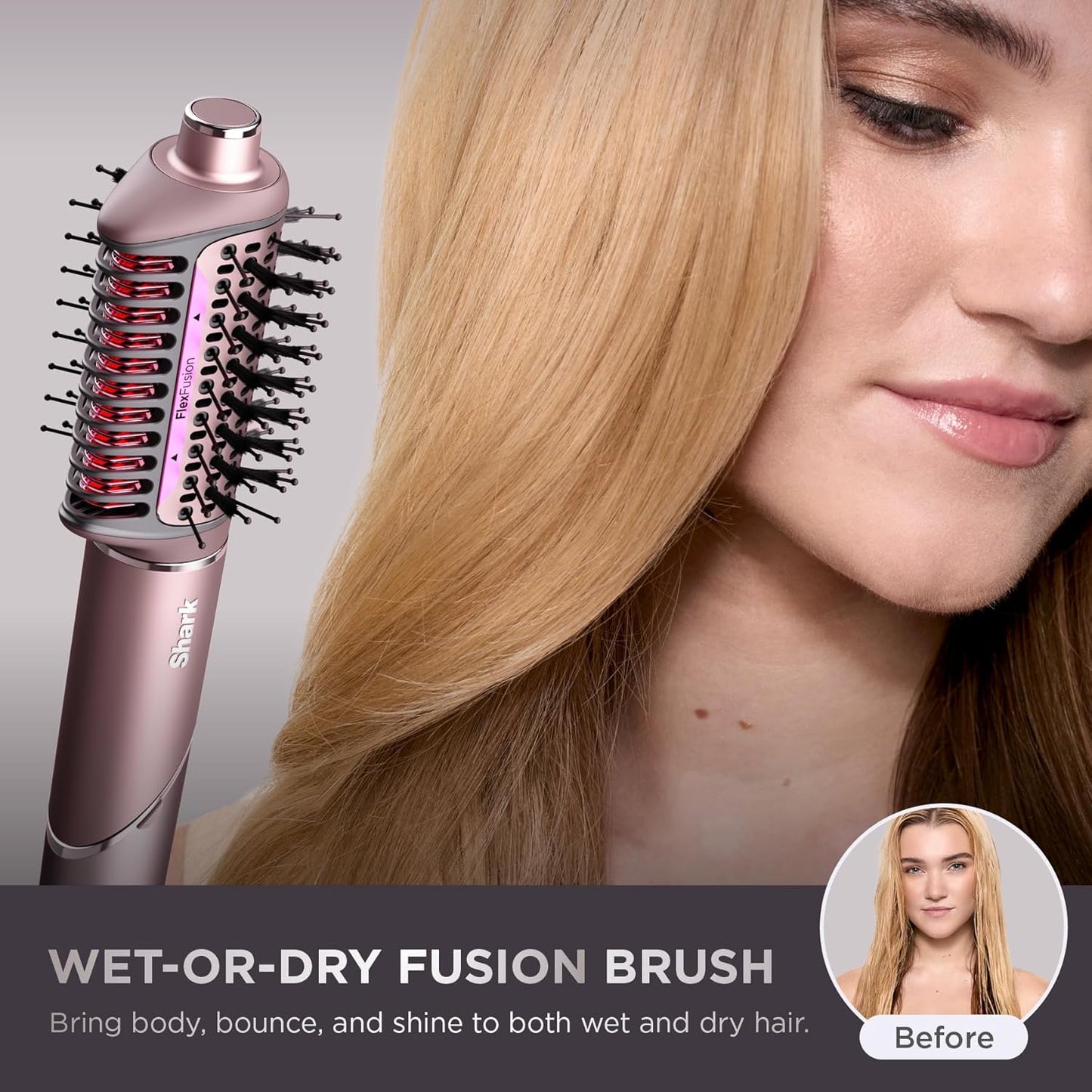 Shark FlexFusion Hair Straightener & Powerful Hair Dryer
