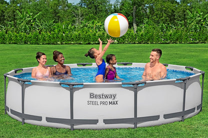 Bestway Steel Pro MAX Above Ground Pool Set with Filter Pump