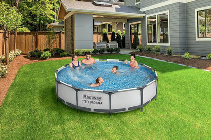 Bestway Steel Pro MAX Above Ground Pool Set with Filter Pump