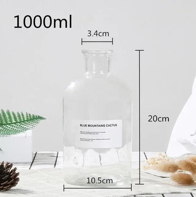 Atalie - Glass Bottle Vase