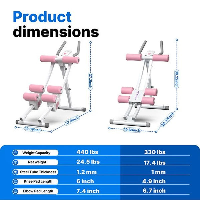 Merach | Multifunctional Pro Ab Trainer — 440 lbs Capacity